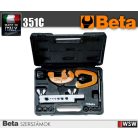 Csővágó és peremező készlet, műanyag dobozban_351C