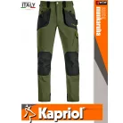 Kapriol SLICK GREEN technikai erősített munkanadrág - munkaruha