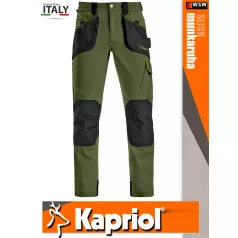   Kapriol SLICK GREEN technikai erősített munkanadrág - munkaruha