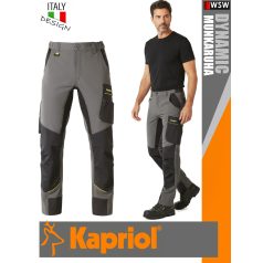   Kapriol DYNAMIC GREY technikai stretch slimfit munkanadrág - munkaruha