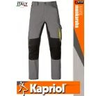 Kapriol KAVIR GREY technikai erősített slimfitt munkanadrág - munkaruha