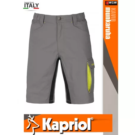 Kapriol KAVIR GREY technikai erősített rövidnadrág - munkaruha