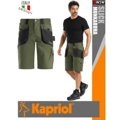   Kapriol SLICK GREEN technikai erősített rövidnadrág - munkaruha