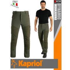   Kapriol DYNAMIC GREEN technikai stretch slimfit munkanadrág - munkaruha