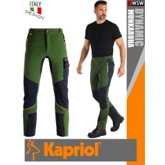  Kapriol DYNAMIC GREEN technikai stretch slimfit munkanadrág - munkaruha