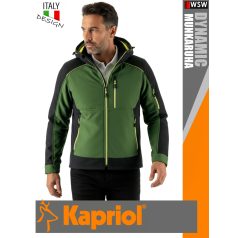 Kapriol DYNAMIC GREEN technikai softshell kabát - munkaruha
