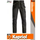 Kapriol SLICK BLACK technikai erősített munkanadrág - munkaruha