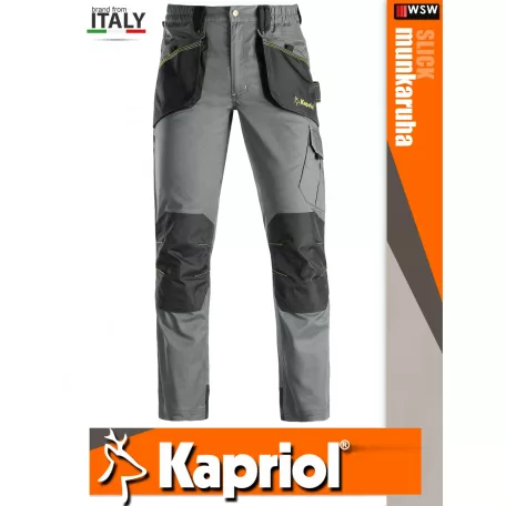 Kapriol SLICK GREY technikai erősített munkanadrág - munkaruha