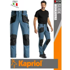   Kapriol SLICK BLUE technikai erősített munkanadrág - munkaruha
