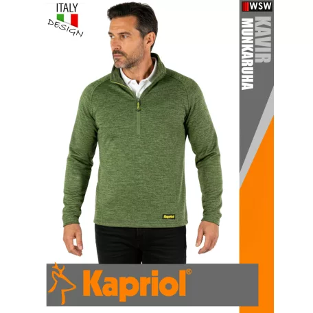 Kapriol KAVIR OLIVE technikai mikropolár kabát - munkaruha