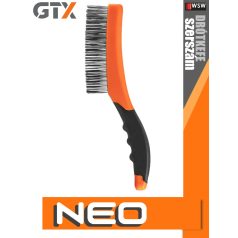 Neo Tools acél drótkefe - szerszám
