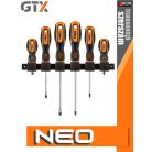 Neo Tools csavarhúzó készlet 6 db-os - szerszám