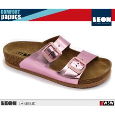 Leon COMFORT 4261 ROSEMETAL komfort női papucs
