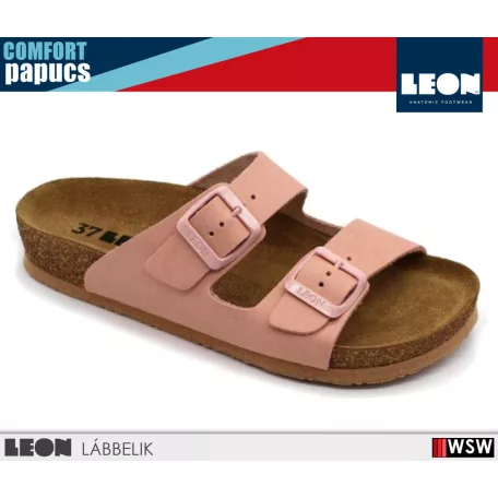 Leon COMFORT ORLANDOROSE komfort női papucs