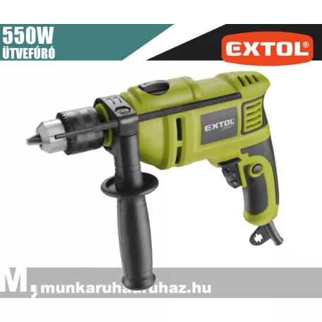 Extol CRAFT LIME elektromos ütvefúrógép 550W - szerszámgép