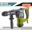 Extol CRAFT LIME elektromos fúró-vésőkalapács 4,5J - szerszámgép