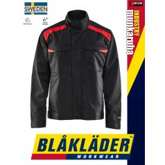   Blåkläder INDUSTRY BLACKRED technikai iparI munkakabát - Blakleder munkaruha