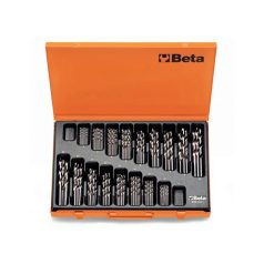 Rövid csigafúró készlet fémdobozban_412_C150