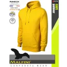 Malfini CAPE YELLOW strech férfi kapucnis pulóver - munkaruha