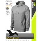 Malfini CAPE HEATHERDARKGREY strech férfi kapucnis pulóver - munkaruha