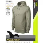 Malfini CAPE LIGHTKHAKI strech férfi kapucnis pulóver - munkaruha