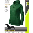 Malfini CAPE BOTTLEGREEN strech női kapucnis pulóver - munkaruha