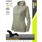 Malfini CAPE LIGHTKHAKI strech női kapucnis pulóver - munkaruha