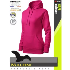   Malfini CAPE VIOLET strech női kapucnis pulóver - munkaruha