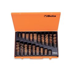 Rövid csigafúró készlet fémdobozban_414_C116