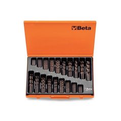 Rövid csigafúró készlet fémdobozban_415_C116