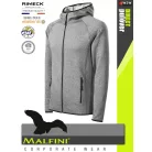 Malfini DIRECT GREYMELANGE strech férfi polár kardigán - munkaruha