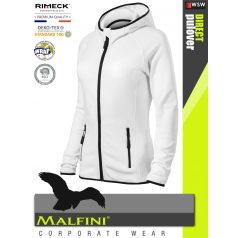   Malfini DIRECT WHITE strech női polár kardigán - munkaruha