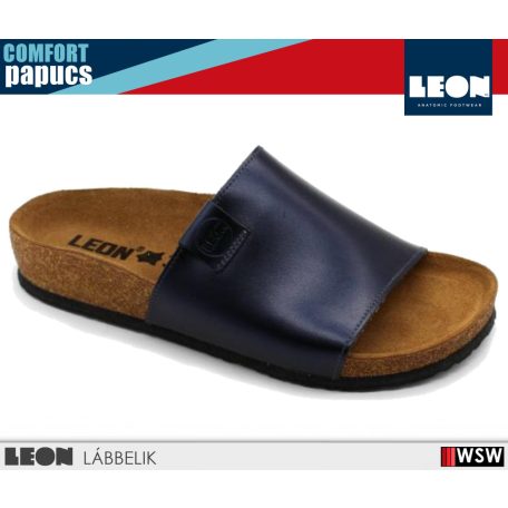 Leon COMFORT 4205 BLUE komfort női papucs