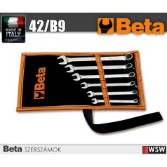   Beta szerszám - 9 részes csillag-villáskulcs készlet műanyag tasakban 