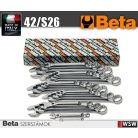 Beta szerszám - 26 részes csillag-villáskulcs készlet