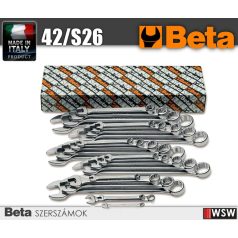 Beta szerszám - 26 részes csillag-villáskulcs készlet