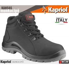   Kapriol KANSAS BLACK S3 fémbetétes technikai munkacipő - munkabakancs