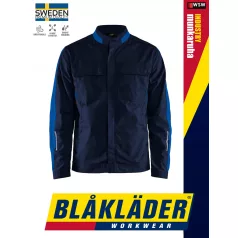   Blåkläder INDUSTRY NAVYCORNFLOWER technikai kevertszálas munkakabát - Blaklader munkaruha