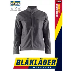   Blåkläder INDUSTRY MIDGREY technikai stretch pamutgazdag munkakabát - Blaklader munkaruha
