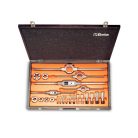 Krómacél menetfúró és menetmetsző készlet, hengeres gázmenet_446ASG_C23