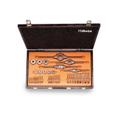 Krómacél menetfúró és menetmetsző készlet, Whitworth menet_446ASW_C36