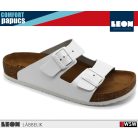 Leon COMFORT 4703 WHITE komfort férfi papucs