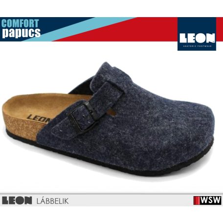 Leon COMFORT 4761 BLUE komfort férfi papucs