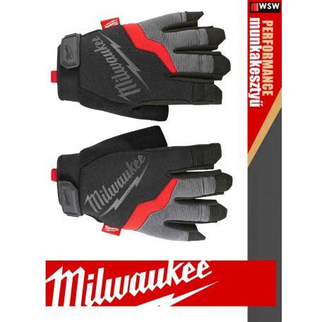 Milwaukee PERFORMANCE ujjvég nélküli kombinált technikai kesztyű - munkakesztyű