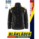 Blåkläder CRAFTSMEN BLACK bélelt pamut technikai munkakabát - Blaklader munkaruha