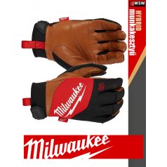   Milwaukee HYBRID bőr kombinált technikai kesztyű - munkakesztyű