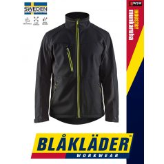   Blåkläder INDUSTRY BLACKYELLOW technikai softshell kabát - Blaklader munkaruha