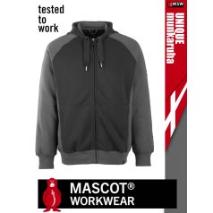   Mascot UNIQUE BLACK technikai pamutgazdag kardigán pulóver - munkaruha