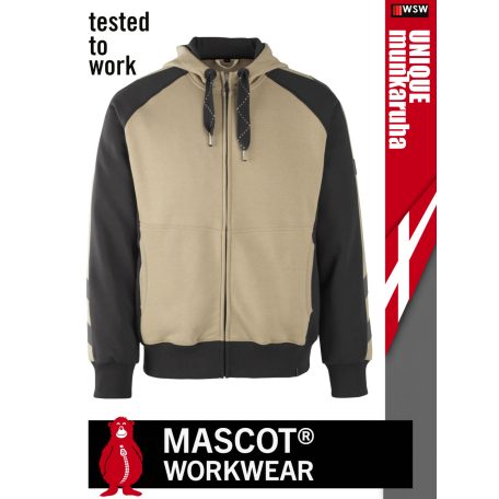Mascot UNIQUE BEIGE technikai pamutgazdag kardigán pulóver - munkaruha