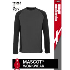   Mascot UNIQUE GREY technikai pamutgazdag környakas póló - munkaruha